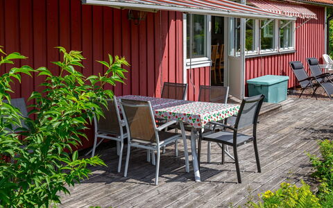 Gapern: Plant, Flower, Furniture, Building, Table, Chair, Wood, Architecture, Interior Design, Shade