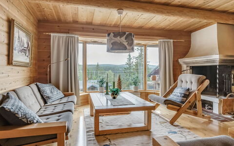 Korpstigen Älgen: Furniture, Property, Wood, Couch, Interior Design, Building, Comfort, Shade, Floor, Plant