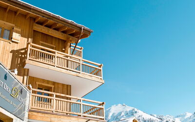 Cgh Rés&Spa Chalet des Dolines 602.3: Property, Sky, House, Winter, Real Estate, Building, Architecture, Snow, Mountain, Balcony