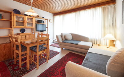 Dixence 310 644.49: Property, Table, Furniture, Couch, Comfort, Wood, Interior Design, Orange, Lighting, Living Room