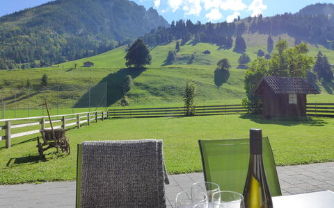 Schwenden 150: Sky, Cloud, Mountain, Plant, Property, Furniture, Green, Ecoregion, Bottle, Natural Landscape