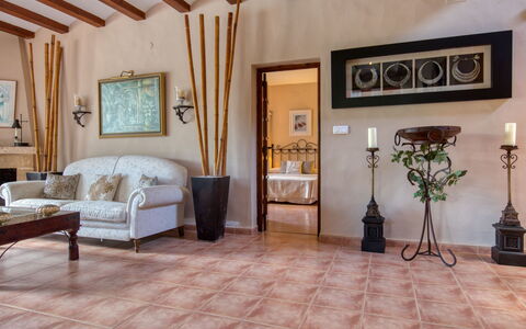 Villa Adelfa: Room, Property, Interior Design, Furniture, Building, Floor, Ceiling, Tile, Wall, Real Estate