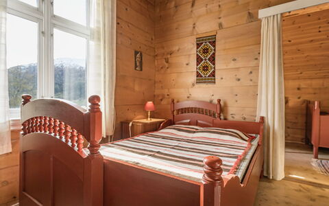 Elvehuset: Furniture, Bedroom, Bed, Interior Design, Wood, Flooring, Floor, Room, Bed Sheet, Bedding