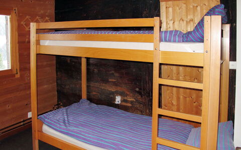 Champery 602: Bed, Bunk Bed, Furniture, Room, Hostel, Bedroom, Dormitory, Hardwood, Canopy Bed, Mattress
