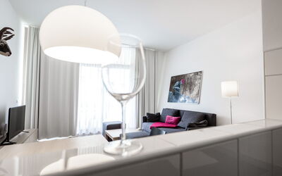 Accommodation:&nbsp;Mit 1 Schlafzimmer & Saunabereich 40.7