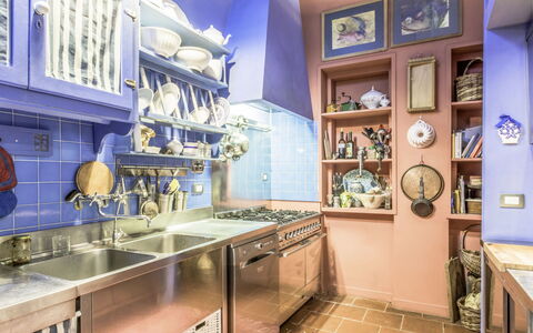 La Casa Vivente: Property, Room, Building, Interior Design, Ceiling, Real Estate, Furniture, Countertop, Cabinetry, Kitchen