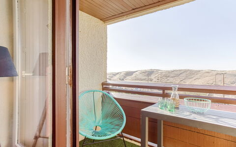 La Sableyre: Property, Furniture, Sky, Building, Window, Comfort, Azure, Wood, Shade, Interior Design