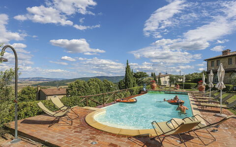 Appartamento Ginepro - Borgo in Chianni: Swimming Pool, Property, Real Estate, Estate, House, Water, Vacation, Building, Home, Leisure