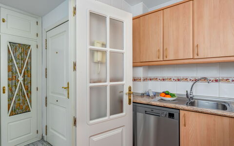 Lorcrimar Iii: Cabinetry, Property, Kitchen Sink, Sink, Interior Design, Countertop, Wood, Architecture, Kitchen Appliance, Building