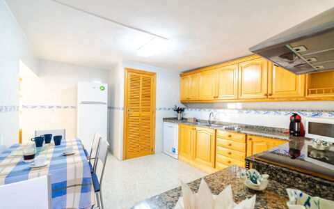 Cala Santanyí Beach House Jm: Room, Property, Building, Yellow, Interior Design, Furniture, House, Real Estate, Architecture, Kitchen