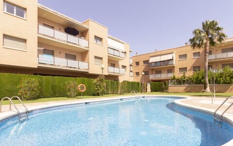 Mas de Clariana: Property, Building, Residential Area, Real Estate, Apartment, Swimming Pool, Condominium, House, Resort, Home