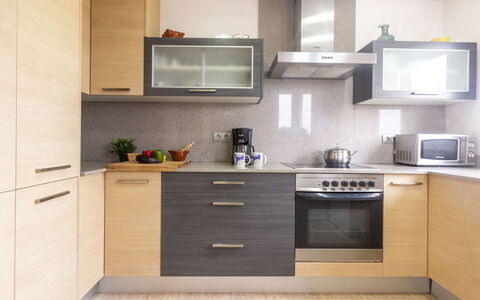 Cap Roig: Cabinetry, Furniture, Countertop, Property, Building, Kitchen Stove, Sink, Kitchen Appliance, Kitchen, Drawer