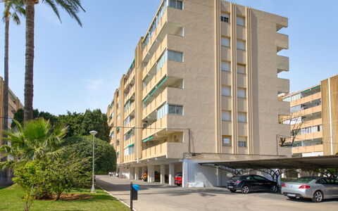 Jávea 179: Sky, Building, Plant, Daytime, Property, Wheel, Window, Vehicle, Infrastructure, Tree