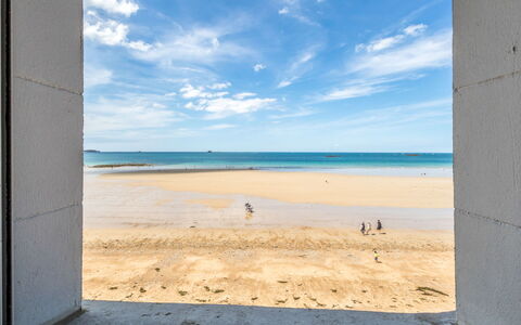 Océan: Sky, Blue, Sea, Beach, Azure, Shore, Sand, Ocean, Vacation, Turquoise