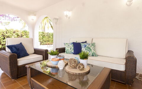 Villa Esplai: Living Room, Room, Furniture, Interior Design, Property, Coffee Table, Table, Building, Real Estate, House
