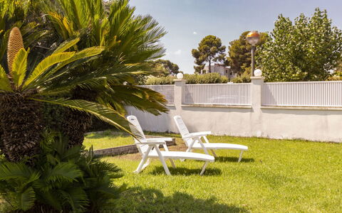 Villa Esplai: Property, Tree, Grass, Backyard, Furniture, Outdoor Furniture, Lawn, Garden, Yard, House