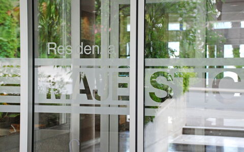 Apt. Lugano Majestic Panorama: Property, Glass, Building, Architecture, Window, Room, Interior Design, Door, House, Real Estate