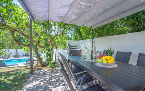 Ivona: Property, Real Estate, House, Building, Backyard, Room, Home, Architecture, Furniture, Table