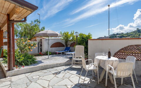 Villa Lamarmora: Property, Real Estate, Building, House, Patio, Home, Estate, Vacation, Backyard, Residential Area