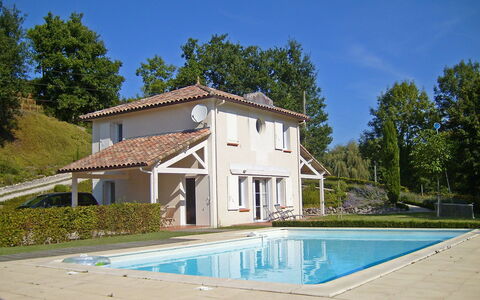 Lapeyriere: Property, House, Swimming Pool, Home, Building, Real Estate, Villa, Residential Area, Estate, Architecture