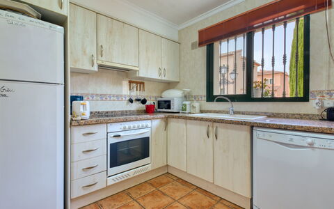 Jardines del Mar: Property, Room, Kitchen, Cabinetry, Furniture, Countertop, Building, Real Estate, House, Interior Design