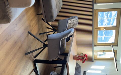 Rosalie: Furniture, Wood, Flooring, Interior Design, Floor, Living Room, Room, Apartment, Wood Flooring