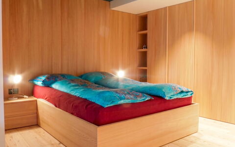 Armina: Wall, Wood, Interior Design, Bedroom, Furniture, Flooring, Floor, Bed, Room, Bed Sheet