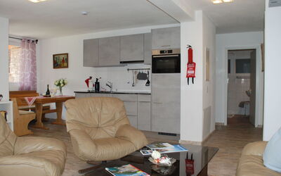 Poolside 150.2: Living Room, Room, Furniture, Property, Interior Design, Building, Ceiling, Floor, House, Wall