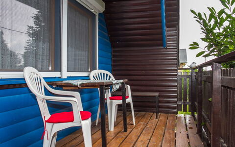 Blue: Furniture, Building, Window, Blue, Chair, Wood, Table, Interior Design, Architecture, Porch