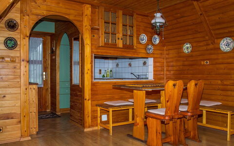 Blue: Building, Furniture, Table, Window, Wood, House, Interior Design, Wood Stain, Door, Floor
