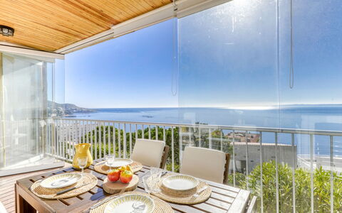 Belleza: Chair, Glass, Balcony, Kitchen & Dining Room Table, Shade, Deck, Porch, Outdoor Furniture, Eco Hotel, Resort