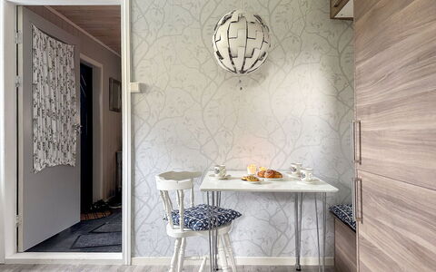 Rødehuset: Table, Building, Furniture, Chair, Wood, Door, Interior Design, Floor, Flooring