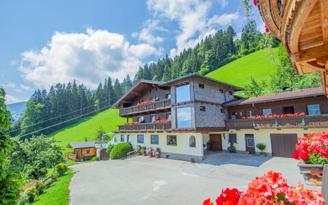 Fügen 450: Plant, Sky, Cloud, Building, Flower, Mountain, Window, Tree, Architecture, Leisure