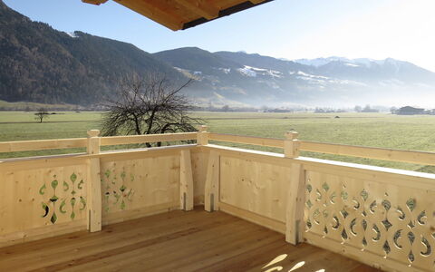 Zillertalblick: Property, Room, Wall, Floor, Sky, Grass, Tree, Landscape, Ceiling, House