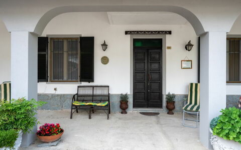 Casa della Peschiera: Plant, Property, Window, Building, Flowerpot, Houseplant, Architecture, Interior Design, Door, House