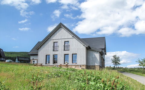 Na Pomezkách: Property, House, Farmhouse, Home, Sky, Natural Landscape, Farm, Rural Area, Building, Land Lot