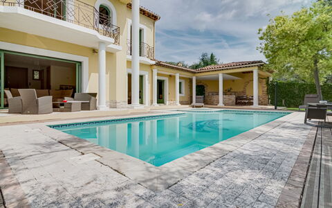Caliopa: Water, Property, Sky, Building, Azure, Swimming Pool, Cloud, Interior Design, Tree, Window