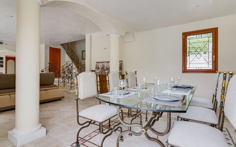 Caliopa: Room, Property, Furniture, Interior Design, Building, Ceiling, Table, House, Dining Room, Living Room