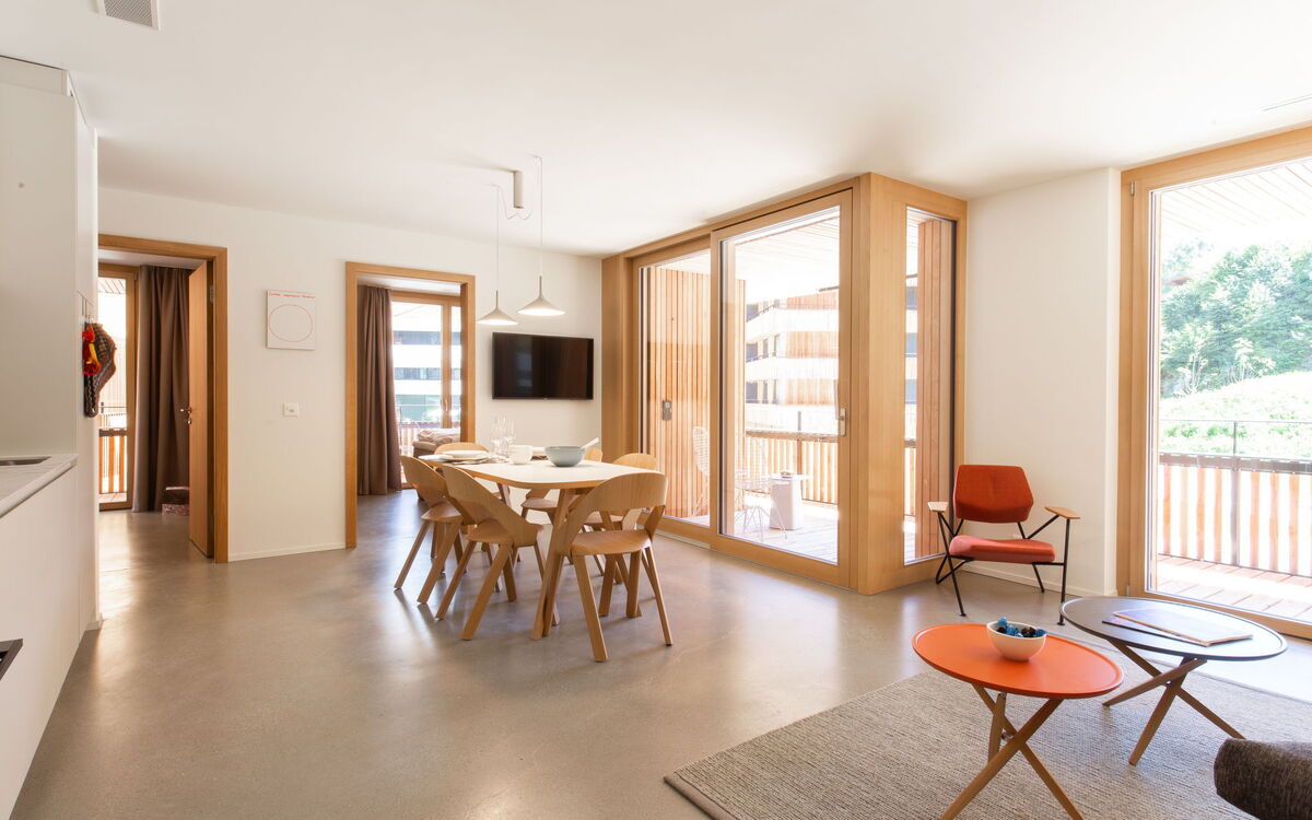 Accommodation:&nbsp;The Hide Apartments 3.5-zimmer Deluxe 120.5