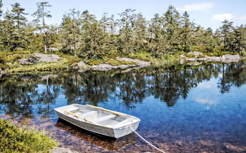Førevanns Hytta: Water, Water Resources, Nature, Natural Landscape, Reflection, Watercourse, Lake, Bank, Wilderness