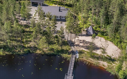 Pertunmaa 603: Cottage, Larch, Evergreen, Pine Family, Log Cabin