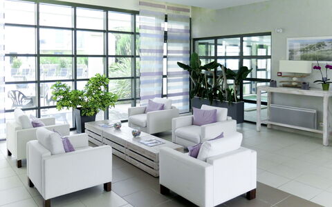 Saint Palais sur Mer 651: Plant, Furniture, Property, Shelf, Couch, Table, Flowerpot, Houseplant, Building, Window