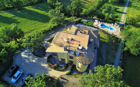 I Gigli di Montefiascone: Aerial Photography, Bird'S-Eye View, Natural Landscape, Estate, Landscape, Architecture, Photography, Mansion, Building, Rural Area