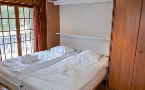 Nendaz 663: Bed, Bedroom, Furniture, Room, Bed Sheet, Property, Bed Frame, Mattress, Wall, Bedding