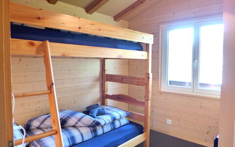 Chalet Ninette: Bunk Bed, Property, Window, Building, Wood, Hostel, House, Floor, Dormitory, Hardwood