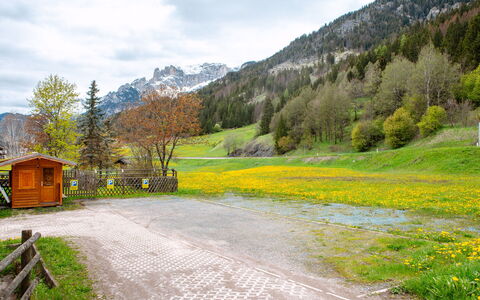 Campitello 627: Cloud, Sky, Plant, Mountain, Tree, Natural Landscape, Highland, Land Lot, Larch, House