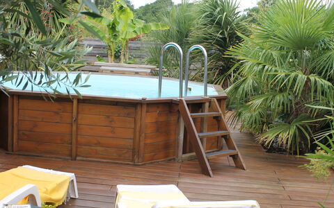 Ti Kaz Doudou: Property, Backyard, Furniture, Tree, Room, Yard, Plant Community, Plant, Landscaping, Garden