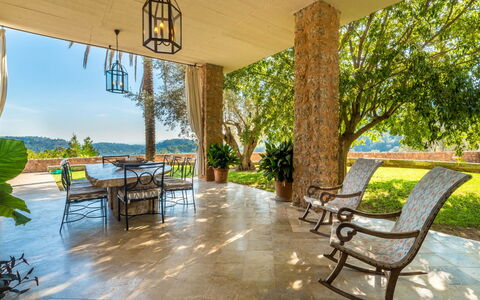 Santa Llucia: Property, Real Estate, Room, Building, Interior Design, Furniture, Home, Porch, Estate, Patio