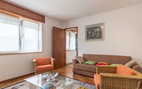 Casa Amica: Table, Property, Couch, Furniture, Building, Window, Picture Frame, Interior Design, Wood, Living Room