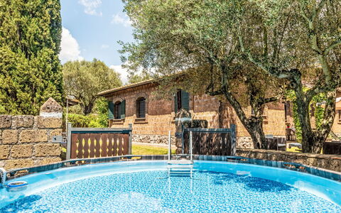 Casale di Befania: Swimming Pool, Hacienda, Resort, Garden, Estate, Backyard, Courtyard, Yard, Eco Hotel, Outdoor Furniture
